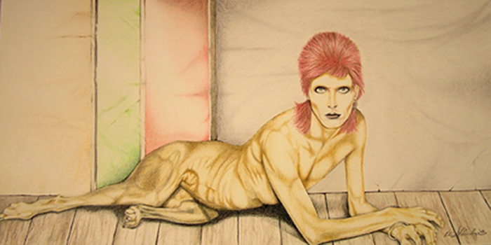 David Bowie as Diamond Dog